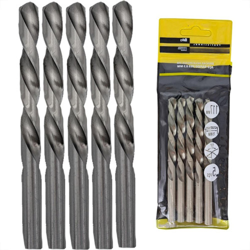 Broca Aco Rapido Eda 8,5Mm - 0Cd - Kit C/5 Pecas