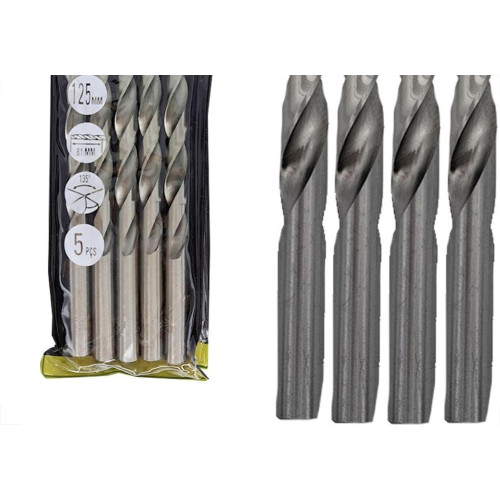 Broca Aco Rapido Eda 9,5Mm - 0Cf - Kit C/5 Pecas