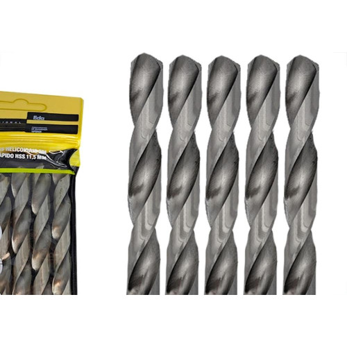 Broca Aco Rapido Eda 11,5Mm - 0Cj - Kit C/5 Pecas