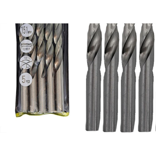 Broca Aco Rapido Eda 12,0Mm - 0Ck - Kit C/5 Pecas