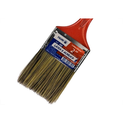 Pincel Trincha Pintura Tigre Ref.500   2'' - Kit C/12 Pecas