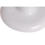 Plafon Decorativo Ilumi Branco 100W. 1809 - Kit C/10 Pecas