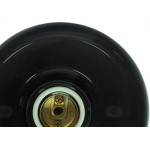 Plafon Decorativo Ilumi Preto 100W. Com 10 Pecas 1808 - Kit C/10 Pecas