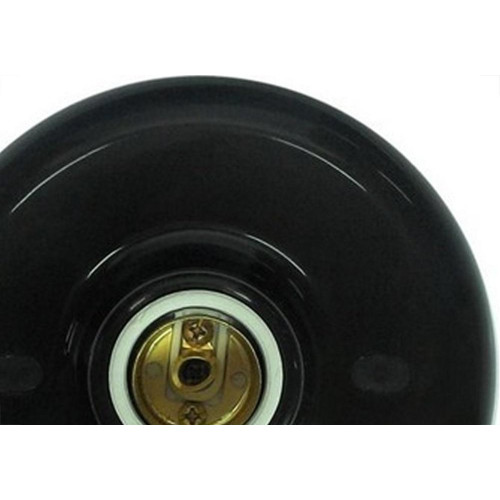 Plafon Decorativo Ilumi Preto 100W. Com 10 Pecas 1808 - Kit C/10 Pecas