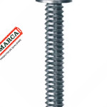 Parafuso Rosca Maquina Redonda Fenda Jomarca 1/4 X 7/8'' - Kit C/2 Centos
