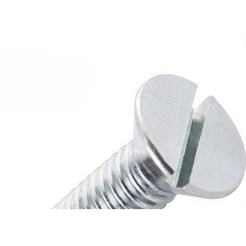 Parafuso Rosca Maquina Chata Fenda Jomarca   1/4 X 7/8'' - Kit C/2 Centos