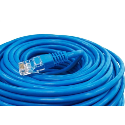 Cabo De Rede/Informatica Utp Azul 30M Com Conector Rj45