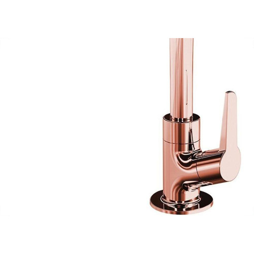 Torneira Bica Movel Lavatorio Abs Lorenzetti Rose Gold F-71 - 1195 - 1/4 Volta