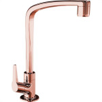 Torneira Bica Movel Pia Mesa Abs Lorenzetti Rose Gold - 1167 - F-71 - 1/4 Volta