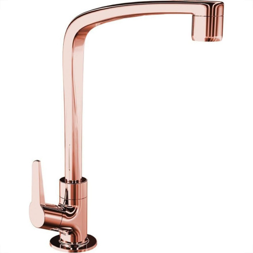 Torneira Bica Movel Pia Mesa Abs Lorenzetti Rose Gold - 1167 - F-71 - 1/4 Volta