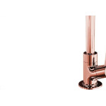 Torneira Bica Movel Pia Mesa Abs Lorenzetti Rose Gold - 1167 - F-71 - 1/4 Volta