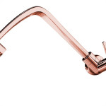 Torneira Bica Movel Pia Parede Abs Lorenzetti Rose Gold - 1168 - F-71 - 1/4 Volta