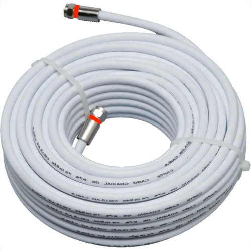 Fio Antena Coaxial Celular Casa Tuiuti 67% Rg-06 - 20M