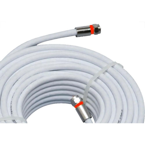 Fio Antena Coaxial Celular Casa Tuiuti 67% Rg-06 - 20M