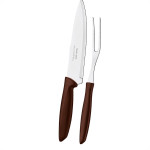Jogo Trinchante Tramontina 2 Pecas Plenus Inox 23498/410