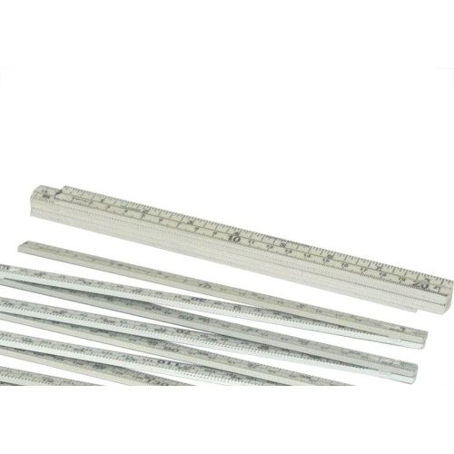 Metro Plastico Llinan Simples Branco - Kit C/12 Pecas