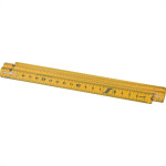 Metro Plastico Llinan Simples Amarelo - Kit C/12 Pecas