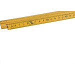 Metro Plastico Llinan Simples Amarelo - Kit C/12 Pecas