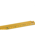 Metro Plastico Llinan Simples Amarelo - Kit C/12 Pecas
