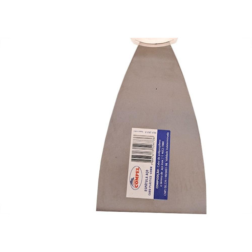 Espatula Compel Aco Inox Cabo Plastico 60Mm - Kit C/6 Pecas