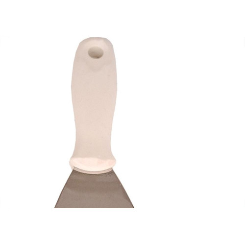Espatula Compel Aco Inox Cabo Plastico 80Mm - Kit C/6 Pecas