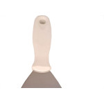 Espatula Compel Aco Inox Cabo Plastico 100Mm - Kit C/6 Pecas