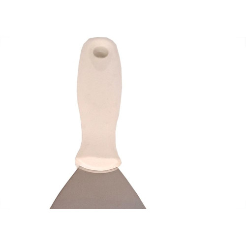 Espatula Compel Aco Inox Cabo Plastico 100Mm - Kit C/6 Pecas