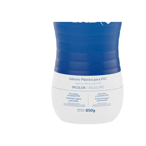 Cola Para Tubos E Conexoes Tigre Pvc 850Gr.