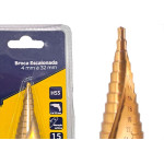 Broca Escalonada Brasfort 4 A 32Mm - 15 Etapas - 7961