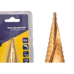 Broca Escalonada Brasfort 6 A 30Mm - 13 Etapas - 7962