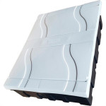 Centrinho Thompson Pvc Para Embutir 12 Disjuntores Nema / 16 Din Branco