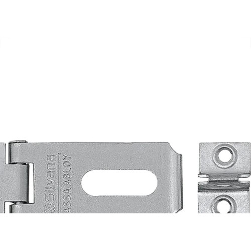 Porta Cadeado Zincado Silvana 3.1/2'' - Kit C/12 Pecas