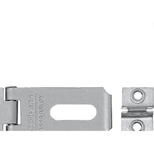 Porta Cadeado Zincado Silvana   4.1/2'' - Kit C/12 Pecas