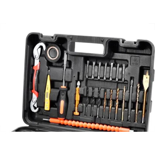 Parafusadeira Multilaser Bateria 12V. Bivolt Maleta Com 41 Acessorios - Ho073