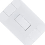 Conjunto Tramontina Com Placa Aria 1 Campainha - 57241007