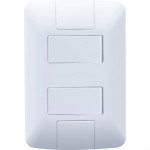 Conjunto Tramontina Com Placa Aria 2 Paralelos - 57241041