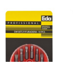 Kit Bits Para Furadeira Eda Com 10 Pecas - 5Wi