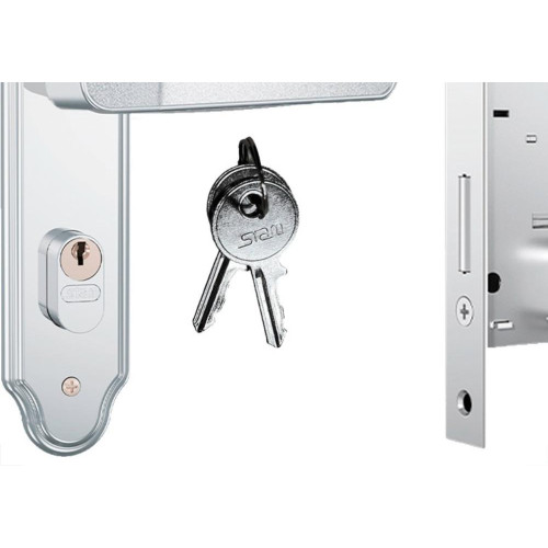 Fechadura Stam Externa Inox Alavanca - 803/03
