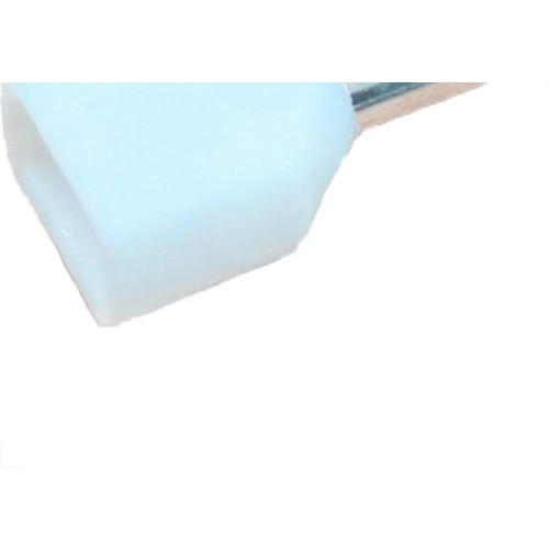 Terminal Tubular Ilhos Isolado Duplo Penzel 0,50Mm Comprimento 08Mm - Branco Penzel