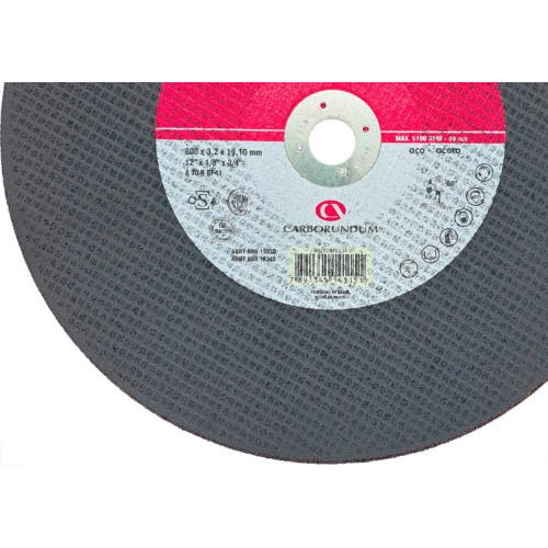 Disco Corte Ferro Carborundum 12''X1/8''X3/4''- 2 Telas