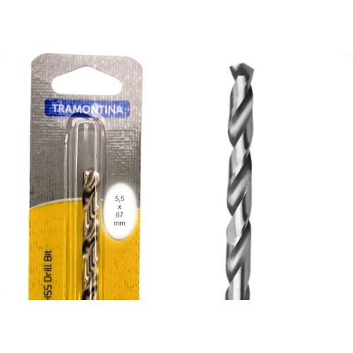 Broca Aco Rapido Tramontina Basic 5,5Mm - 43124/142