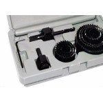 Serra Copo Jogo Mtx Para Madeira 19Mm A 64Mm Com 8 Pecas + 3 Acessorios