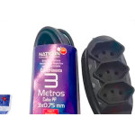 Extensao Naticon Pp 2 Polos + Terra 0,75Mm Preta - 3M