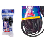 Extensao Naticon Pp 2 Polos + Terra 0,75Mm Preta -10M