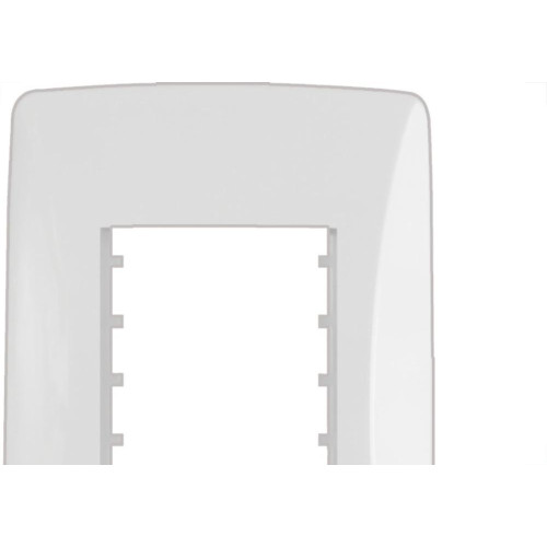 Placa Conjunto Modular Mectronic Petra 4X2 - 2 Modulos - 82002