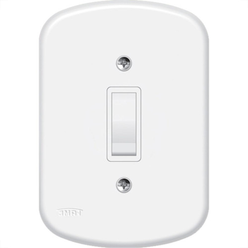 Conjunto Fame Blanc Com Placa 1 Simples 560