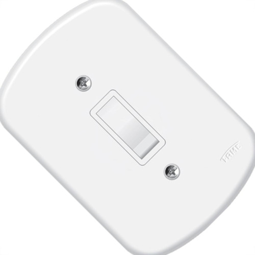Conjunto Fame Blanc Com Placa 1 Simples 560