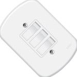 Conjunto Fame Blanc Com Placa 3 Paralelos 0657