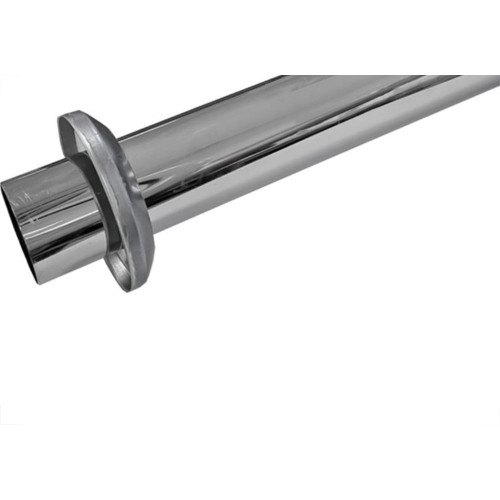 Tubo Ligacao Dacunha Cromado Latao Ajustavel Com Spud 25Cm