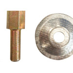 Adaptador Haste/Flange Para Disco Borracha 1/4'' Mil Kits - M 5